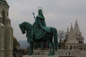 St. Matthias, Hungary's first Christian king.