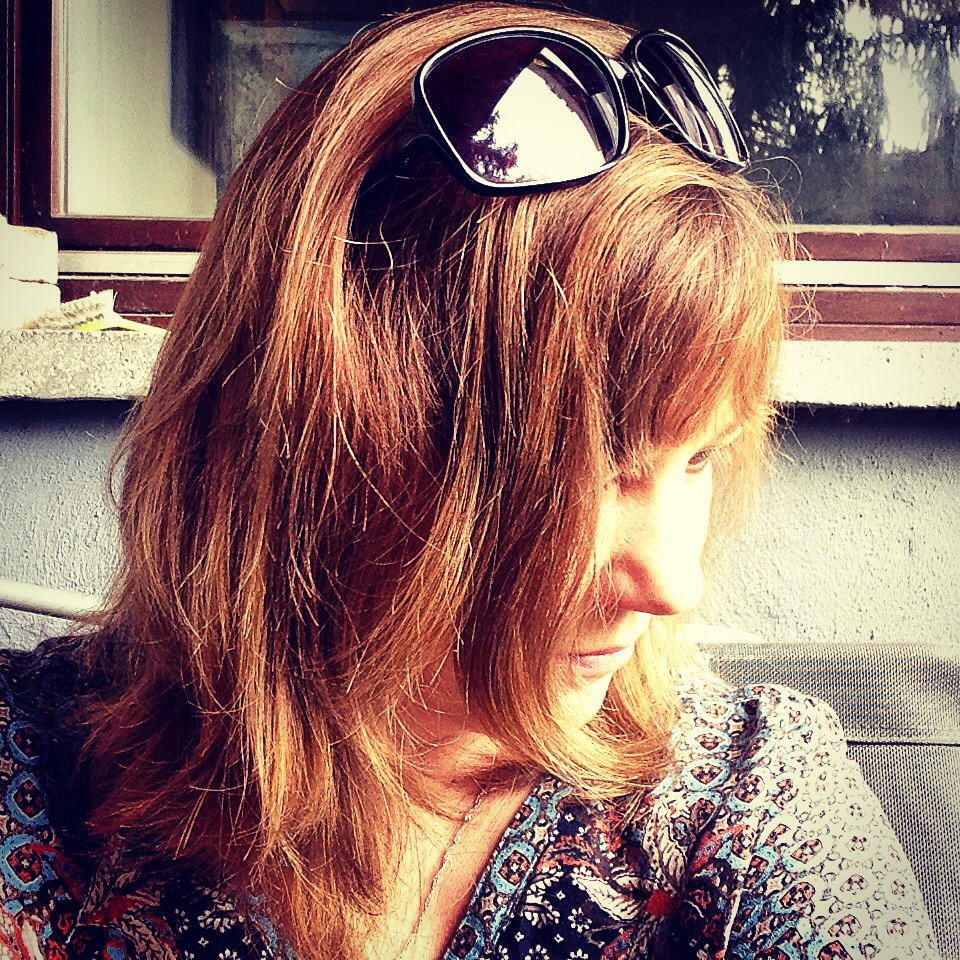 Teanna tries to avoid the camera. 