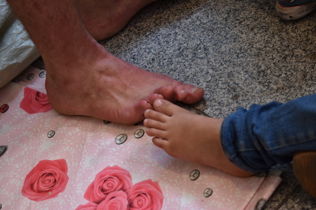 the tremendous offer of hospitality in a train station